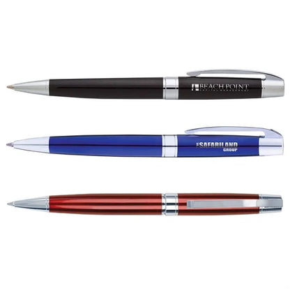 Halifax Brass Twist Ballpoint Pen