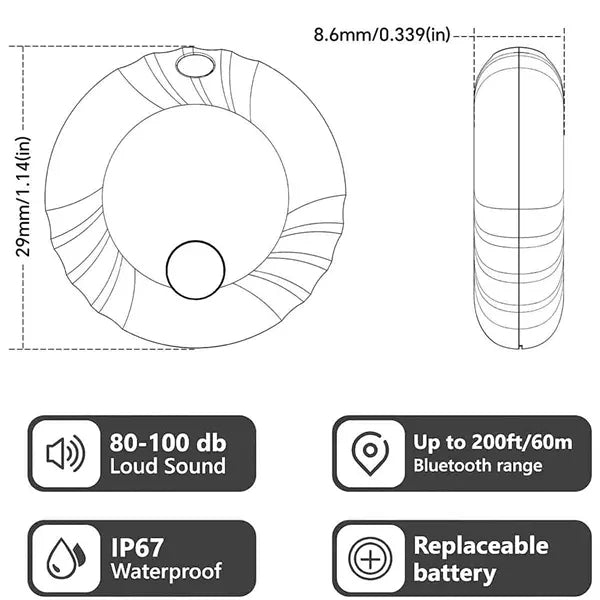 Mini Smart GPS Tracker For Apple