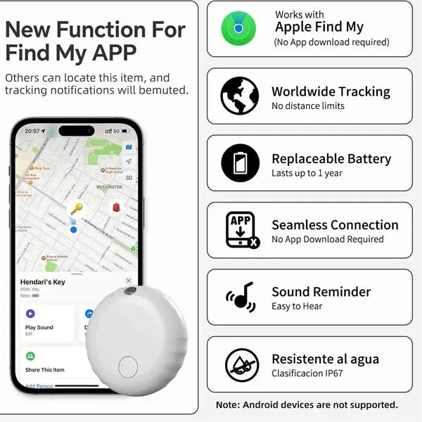 Mini Smart GPS Tracker For Apple