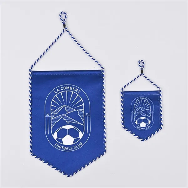 Custom Polyester Decorative Hanging Pennant Wall Banner