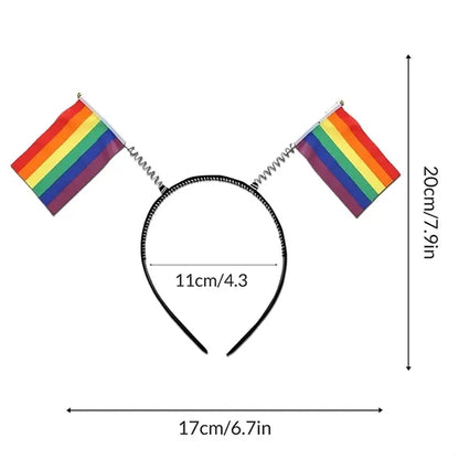 Rainbow Pride Headband LGBTQ Accessories