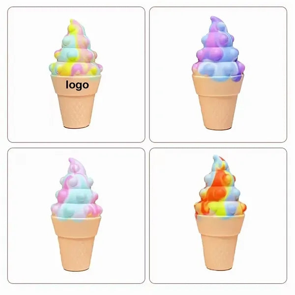 Stress RelieverPU Ice Cream Squishy Toy