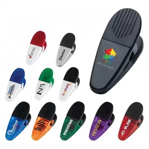 Magnetic Memo Clip Holder w/Strong Grip