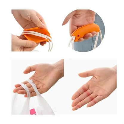 Silicone Plastic Grocery Bag Handle Carrier