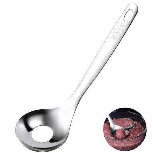 Hanging Stainless Steel Meatball Maker Spoons