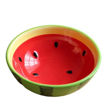 8oz Fruit Design Ceramic Cereal Bowls