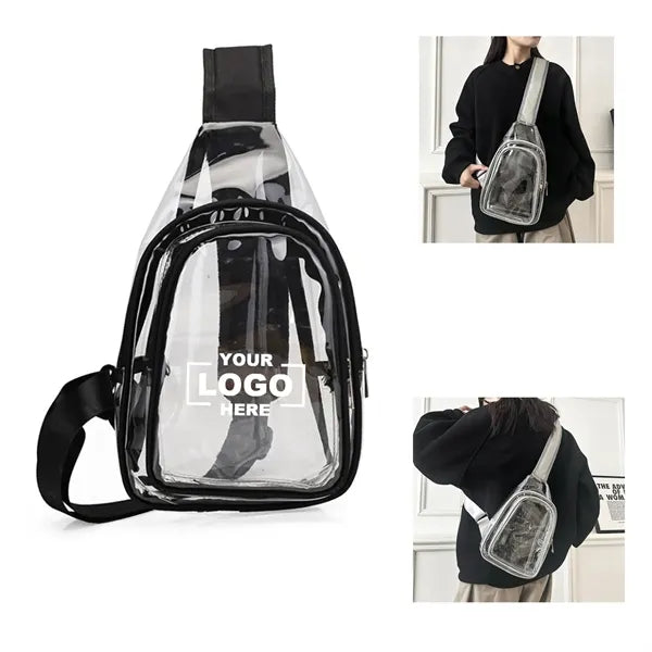 PVC Crossbody Shoulder Bag for Events and Activities