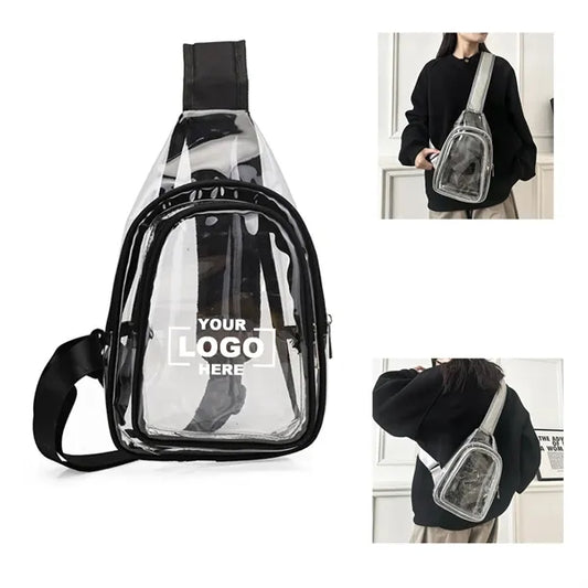 PVC Crossbody Shoulder Bag for Events and Activities