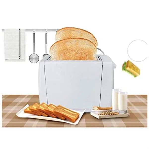 Compact Bread Toaster Dual Slot Breakfast Kitchen Appliance