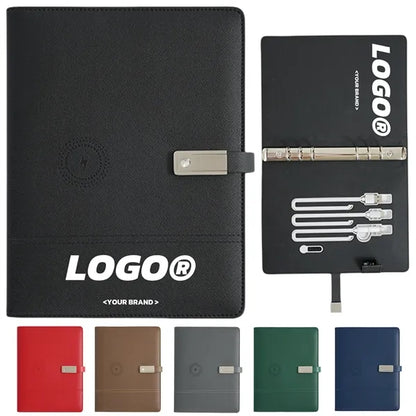 A5 Multi Function Charging Notebook 8000mAh Power Bank