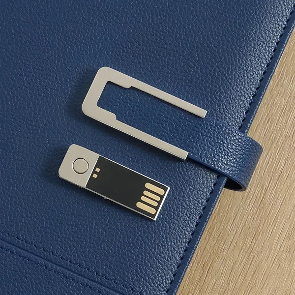 A5 Multi Function Charging Notebook 8000mAh Power Bank