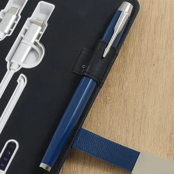 A5 Multi Function Charging Notebook 8000mAh Power Bank