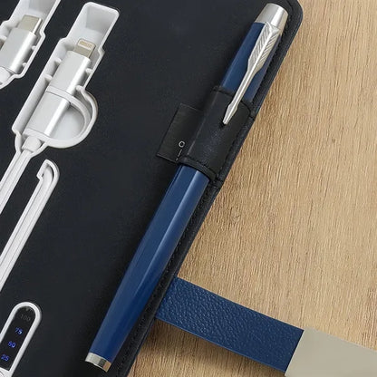A5 Multi Function Charging Notebook 8000mAh Power Bank