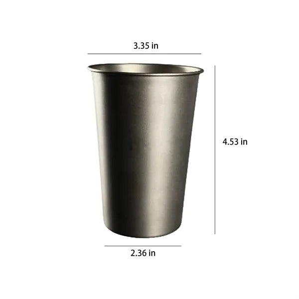 Titanium-Coated Stainless Steel Cup for Outdoor & Travel