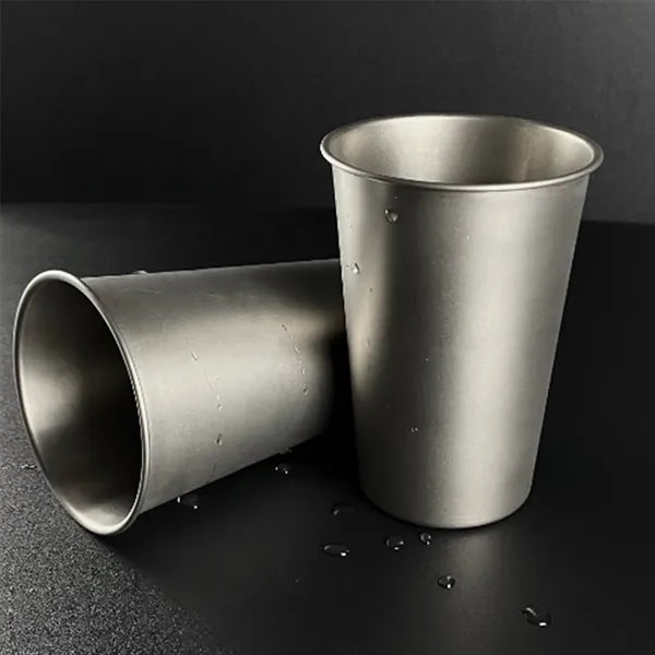 Titanium-Coated Stainless Steel Cup for Outdoor & Travel