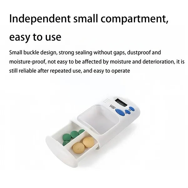 Smart Pill Reminder Box with Digital Timer For Medication