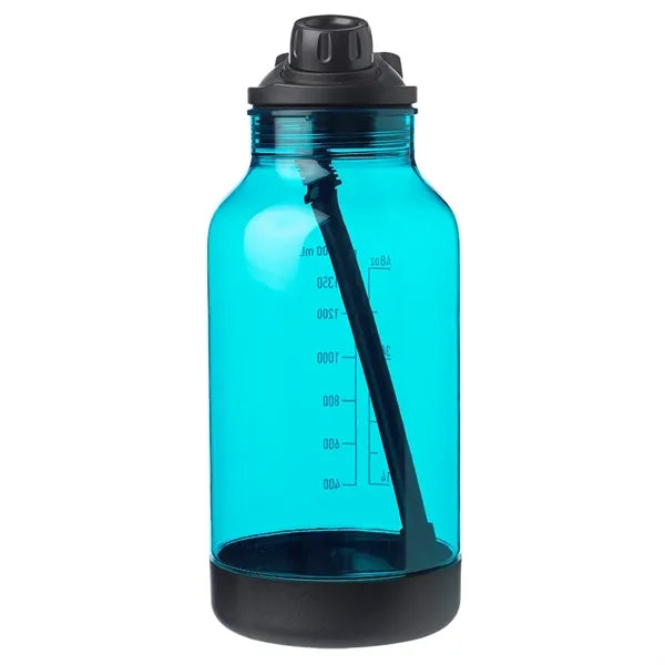 64 oz. Plastic Sports Bottle with Capacity Markings