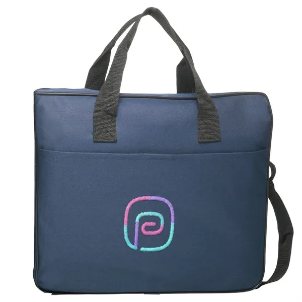 Laptop Polyester bags with Shoulder strap, Zip
