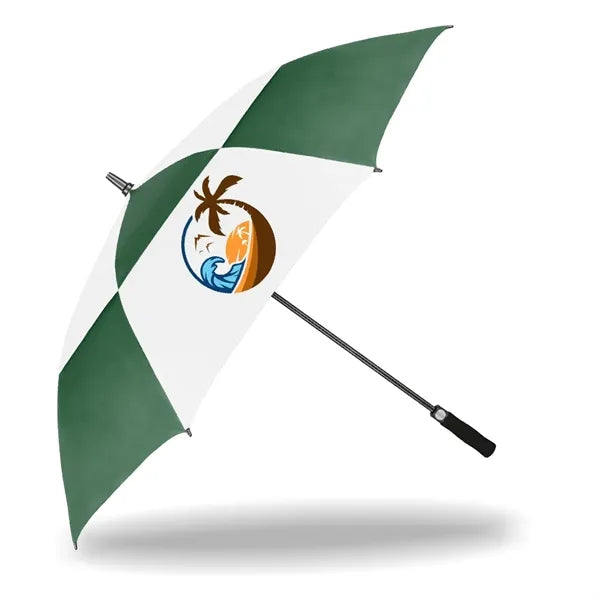 Wind Vented Automatic Golf Umbrella - 60'' Arc