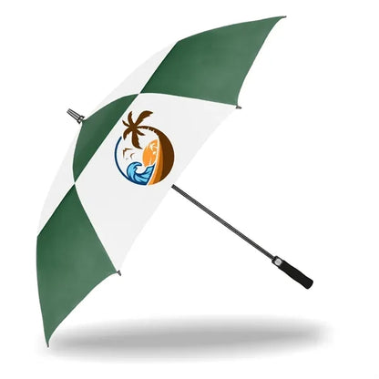 Wind Vented Automatic Golf Umbrella - 60'' Arc
