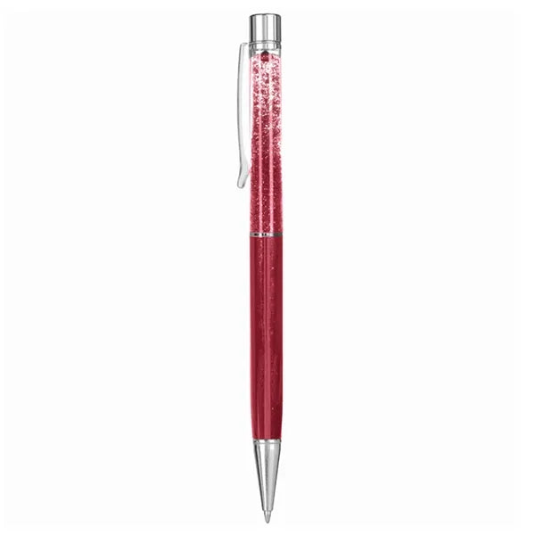 Vegas Floating Flakes Metal Ballpoint