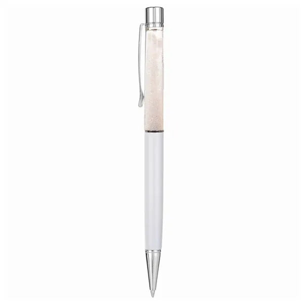 Vegas Floating Flakes Metal Ballpoint