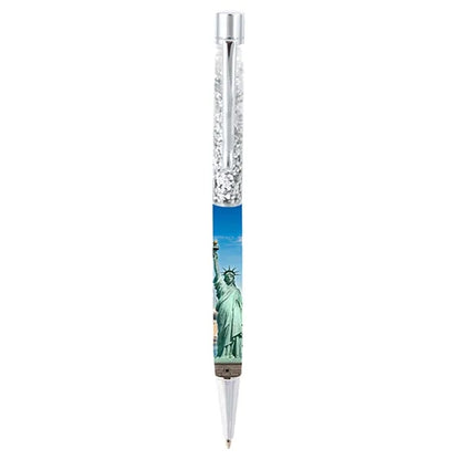 Vegas Floating Flakes Metal Ballpoint