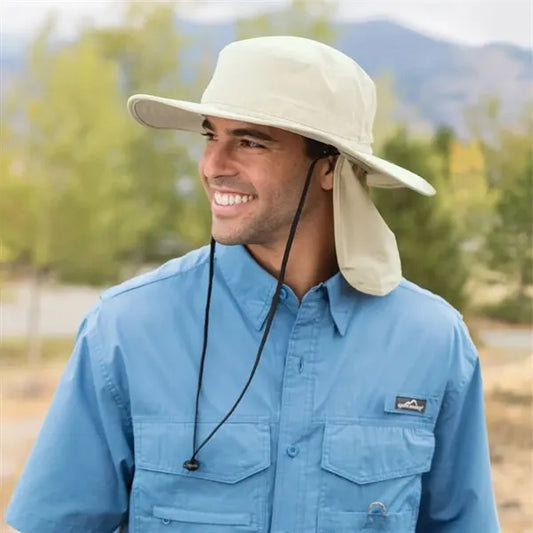Port Authority Outdoor Wide-Brim Hat.