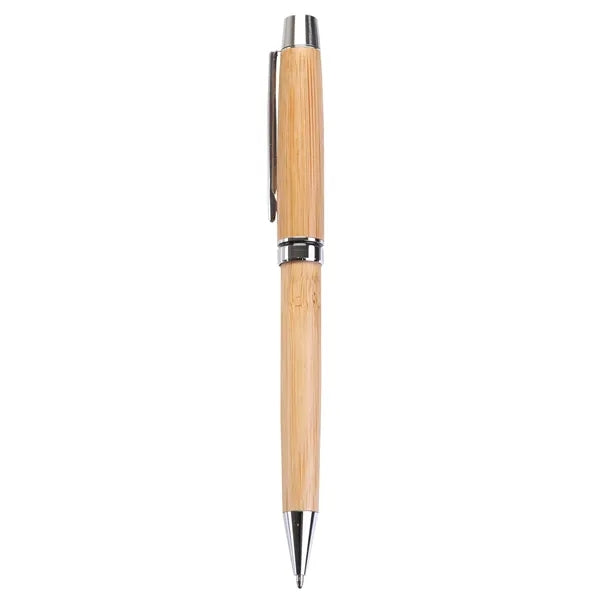 Luna Bamboo Twist Ballpoint Pen