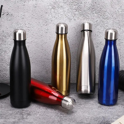 Large Capacity Stainless Steel Double-Wall Vacuum Bottle