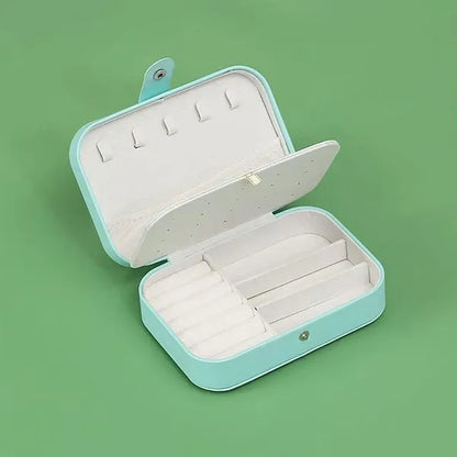 3-layer Durable Partition Jewelry Storage Box with Clasp