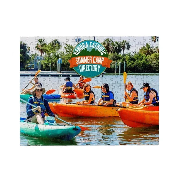 250 Piece Full Color Custom Jigsaw Puzzle