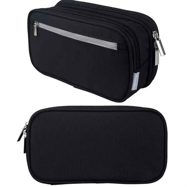 Large Capacity Canvas Pencil Case