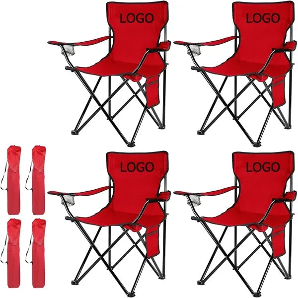 Outdoor Foldable Fishing Chair with Armchair