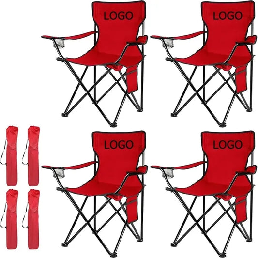 Outdoor Foldable Fishing Chair with Armchair