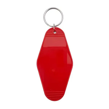 Vintage Plastic Diamond Key Tag