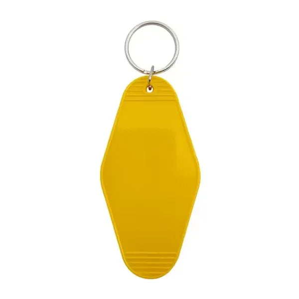 Vintage Plastic Diamond Key Tag