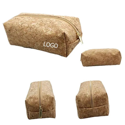 Cork Large Capacity Cosmetic Travel Toiletry Bag
