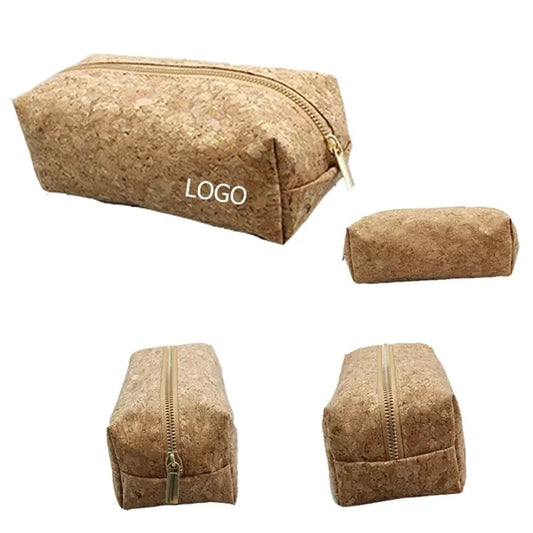 Cork Large Capacity Cosmetic Travel Toiletry Bag
