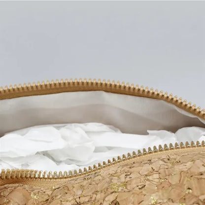 Cork Large Capacity Cosmetic Travel Toiletry Bag