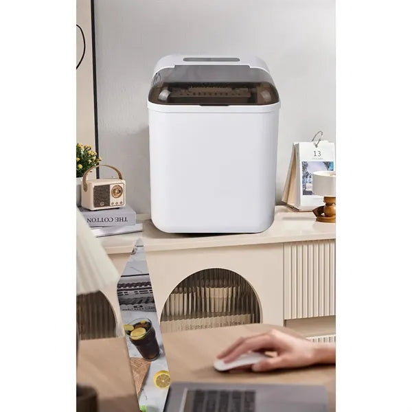Ice Maker Small Remote-controlled Rapid ice-making Household