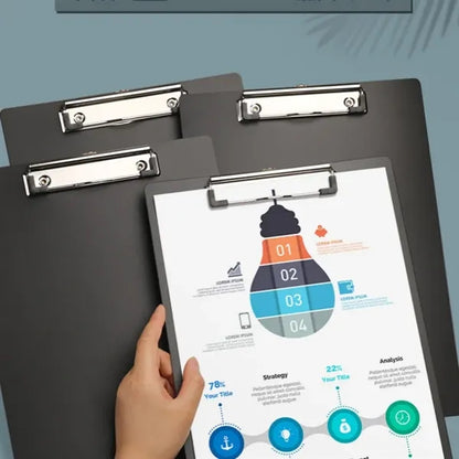 Hardboard Plastic Color Clip Board