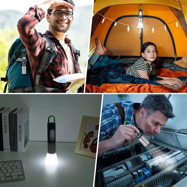 Outdoor Portable Multi-Function Lighting Flashlight