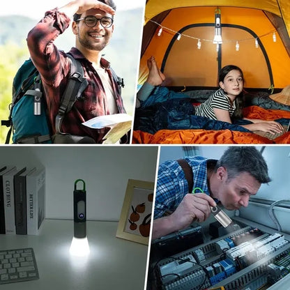 Outdoor Portable Multi-Function Lighting Flashlight