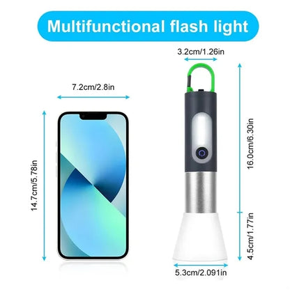 Outdoor Portable Multi-Function Lighting Flashlight