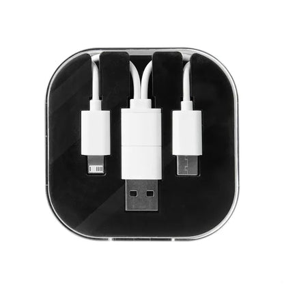 3-In-1 Charging Cable With Phone Stand 2.0