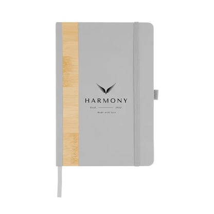 Recycled PU And Bamboo Accent Journal