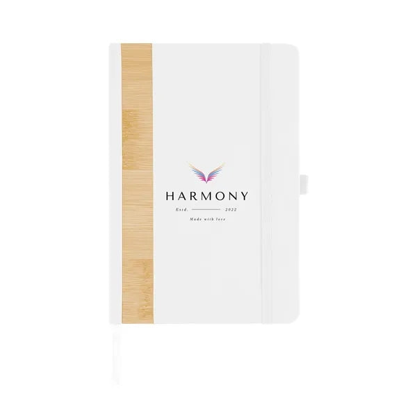 Recycled PU And Bamboo Accent Journal