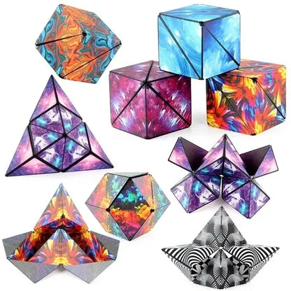 Shape Shifting Puzzle Cube