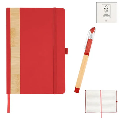 Verse Bamboo Journal With Pen